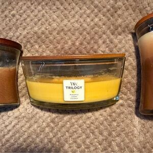WoodWick Trilogy Candles